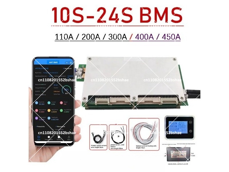 Smart Bms 24S 200A Bluetooth Lifepo4 - Slimme Bluetooth BMS 10S-24S 200A 300A