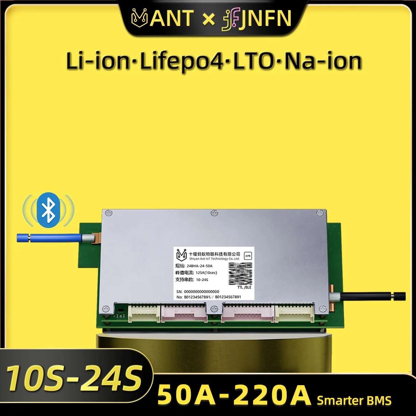 Ant Bluetooth BMS 10S-24S 550A - Smart Bms 24S 200A Bluetooth Lifepo4 recensie en prijs